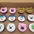 Pororo Fondant cupcake 2